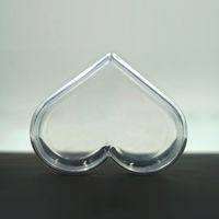 Großhandel Zubehör Herzförmige Gefälschte Nagel Display Leere Plastikbox Nihaojewelry sku image 1