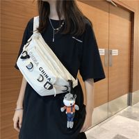 Nihaojewelry Casual Messenger Canvas Chest Bag Wholesale Accessories main image 6