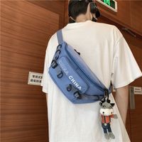 Nihaojewelry Casual Messenger Canvas Chest Bag Wholesale Accessories main image 5