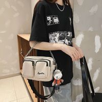 Wholesale Simple Letter Embroidery Cartoon Pendant Messenger Bag Nihaojewelry main image 2