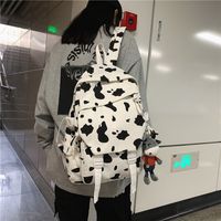 Schoolbag Female Korean Style High School And College Student Middle School Student Large Capacity 2020 New Backpack Trendy Backpack main image 1