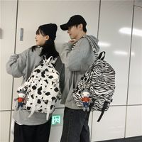 Schoolbag Female Korean Style High School And College Student Middle School Student Large Capacity 2020 New Backpack Trendy Backpack main image 6
