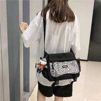 Wholesale Fashion Large Capacity Cow Pattern Shoulder Canvas Bag Nihaojewelry main image 6