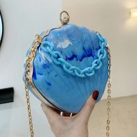 Wholesale Fashion Chain Portable Messenger Shell Bag Nihaojewelry main image 4