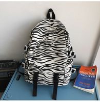 Schoolbag Female Korean Style High School And College Student Middle School Student Large Capacity 2020 New Backpack Trendy Backpack sku image 1
