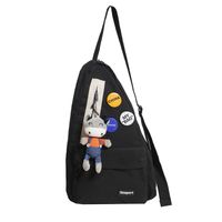 Schult Asche Weibliche Koreanische Version Von Harajuku Junior High School Schüler Rucksack Mori Mädchen Japanische Unregelmäßige Mode Ins Rucksack sku image 5