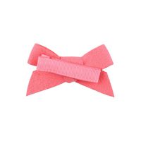 Nihaojewelry Simple Style Double-sided Woolen Cloth Bow Children's Hairpin Wholesale Jewelry main image 4