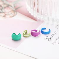 Wholesale Jewelry Candy Color Resin Ear Bone Clip Nihaojewelry main image 4
