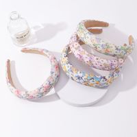 Wholesale Jewelry Floral Sponge Headband Nihaojewelry main image 3