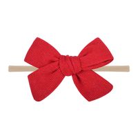 Nihaojewelry Cute Children's Color Seamless Bow Small Hair Wholesale Jewelry sku image 9