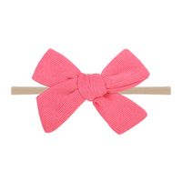 Nihaojewelry Cute Children's Color Seamless Bow Small Hair Wholesale Jewelry sku image 4