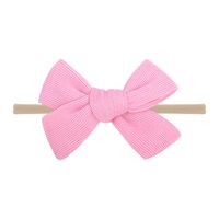 Nihaojewelry Cute Children's Color Seamless Bow Small Hair Wholesale Jewelry sku image 3