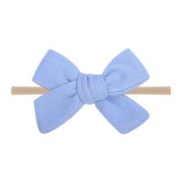 Nihaojewelry Cute Children's Color Seamless Bow Small Hair Wholesale Jewelry sku image 6