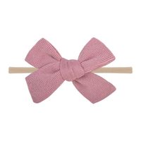 Nihaojewelry Cute Children's Color Seamless Bow Small Hair Wholesale Jewelry sku image 5