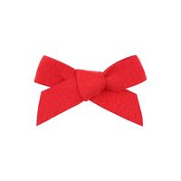 Nihaojewelry Simple Style Double-sided Woolen Cloth Bow Children's Hairpin Wholesale Jewelry sku image 10