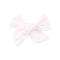 Nihaojewelry Simple Style Bow Fabric Children's Hairpin Set Accessories Wholesale sku image 5