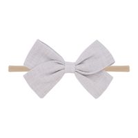 Nihaojewelry Cute Children's Cotton And Linen Fabric Bow Hair Band Wholesale Jewelry sku image 16