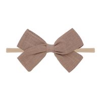 Nihaojewelry Cute Children's Cotton And Linen Fabric Bow Hair Band Wholesale Jewelry sku image 12