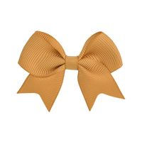 Nihaojewelry Simple Pure Color Children's Bow Hairpin Wholesale Jewelry sku image 3