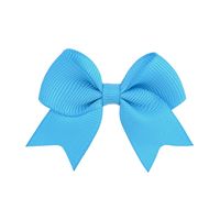 Nihaojewelry Simple Pure Color Children's Bow Hairpin Wholesale Jewelry sku image 8