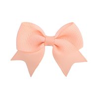 Nihaojewelry Simple Pure Color Children's Bow Hairpin Wholesale Jewelry sku image 9