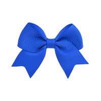 Nihaojewelry Simple Pure Color Children's Bow Hairpin Wholesale Jewelry sku image 7