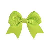 Nihaojewelry Simple Pure Color Children's Bow Hairpin Wholesale Jewelry sku image 21