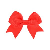 Nihaojewelry Simple Pure Color Children's Bow Hairpin Wholesale Jewelry sku image 13
