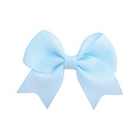 Nihaojewelry Simple Pure Color Children's Bow Hairpin Wholesale Jewelry sku image 18