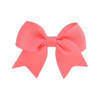Nihaojewelry Simple Pure Color Children's Bow Hairpin Wholesale Jewelry sku image 16