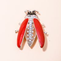 Wholesale Jewelry Insects Diamond Frog Dragonfly Brooch Nihaojewelry sku image 3