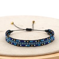 Großhandel Schmuck Ethnischen Stil Farbe Miyuki Perlen Gewebtes Armband Nihaojewelry sku image 2