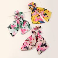 Nihaojewelry Großhandel Schmuck Korean Chiffon Bow Ribbon Haargummis sku image 1