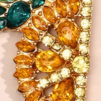 Nihaojewelry Fashion Gemstone Crystal Fruit Diamond Earrings Wholesale Jewelry main image 5