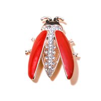 Wholesale Jewelry Insects Diamond Frog Dragonfly Brooch Nihaojewelry main image 6