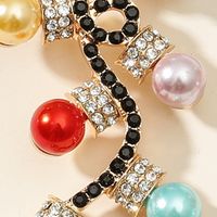 Nihaojewelry Fashion Alloy Inlaid Colored Diamonds Lanterns Christmas Earrings Wholesale Jewelry main image 5