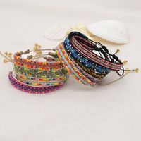 Großhandel Schmuck Ethnischen Stil Farbe Miyuki Perlen Gewebtes Armband Nihaojewelry main image 4