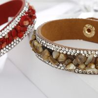 Wholesale Jewelry Retro Multicolor Crushed Stone Inlaid Diamond Bracelet Nihaojewelry main image 4