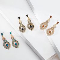 Nihaojewelry Bohemian Style Water Drop Shaped Rice Beads Acrylic Long Earrings Wholesale Jewelry main image 4