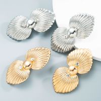 Nihaojewelry Mode Créative Boucles D&#39;oreilles En Alliage En Forme De Coquille Bijoux En Gros main image 1