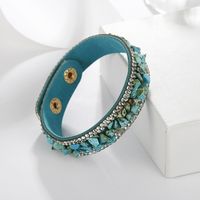 Wholesale Jewelry Retro Multicolor Crushed Stone Inlaid Diamond Bracelet Nihaojewelry sku image 2