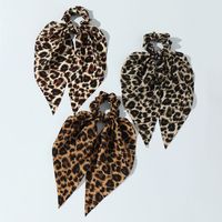 Nihaojewelry Wholesale Jewelry Retro Leopard Print Banding Hair Scrunchies main image 2