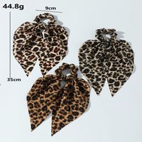 Nihaojewelry Wholesale Jewelry Retro Leopard Print Banding Hair Scrunchies main image 5
