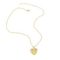 Nihaojewelry Wholesale Jewelry New Heart-shaped Diamond-studded Virgin Mary Necklace main image 6