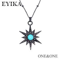 Nihaojewelry Wholesale Jewelry Meteor Green Crystal Pendant Zircon Necklace main image 4