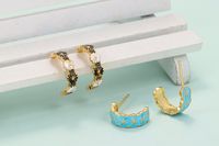 Nihaojewelry Korean Style Small Daisy Flower Earrings Wholesale Jewelry main image 3