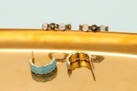 Nihaojewelry Style Coréen Petites Boucles D&#39;oreilles Fleur Marguerite Bijoux En Gros main image 4