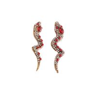 Nihaojewelry Fashion Animal Snake-shaped Diamond Earrings Wholesale Jewelry main image 6