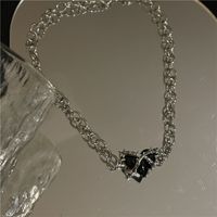 Wholesale Jewelry Thorny Heart Necklace Bracelet Set Nihaojewelry sku image 2