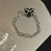 Wholesale Jewelry Thorny Heart Necklace Bracelet Set Nihaojewelry sku image 1